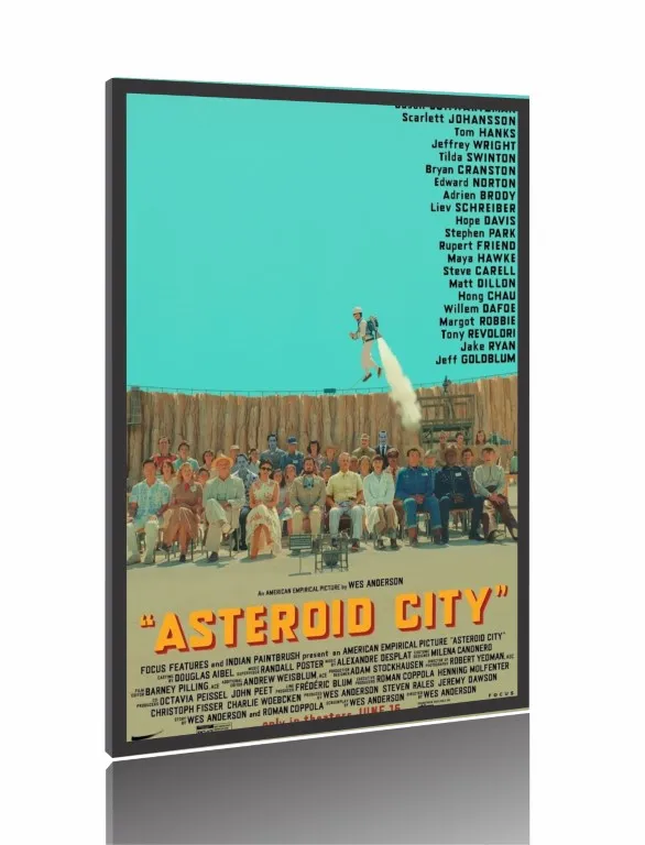 Quadro Poster Filme  Asteroid City (2023) Imagem