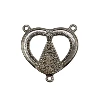 Entremeio Coração Aparecida Relevo