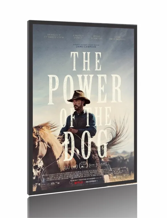 Quadro Poster Filme  Ataque dos Cães (2021) Imagem