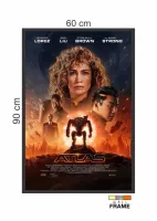 Quadro Poster Filme  Atlas (2024) - Foto 2