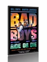 Quadro Poster Filme  Bad Boys Até o Fim (2024)