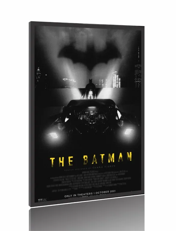 Quadro Poster Filme  Batman (2022) Imagem
