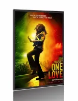 Quadro Poster Filme  Bob Marley One Love (2024)