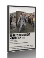 Quadro Poster Filme  Borat Fita de Cinema Seguinte (2020)
