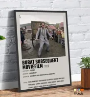 Quadro Poster Filme  Borat Fita de Cinema Seguinte (2020) - Foto 3