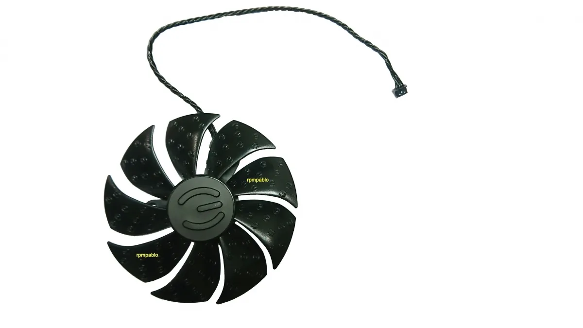 Fan Cooler Para Placa D Video Evga Rtx 2080 Ti Xc Ultra (cabo Maior) Imagem