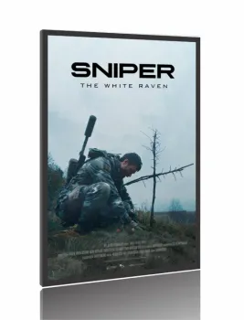 Quadro Poster Filme  Corvo Branco (2022)