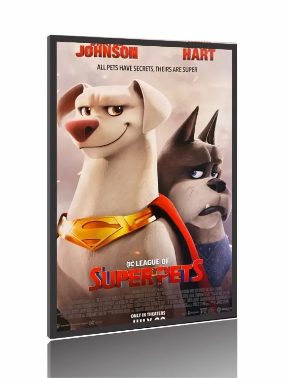 Quadro Poster Filme  DC Liga dos Superpets (2022) Imagem