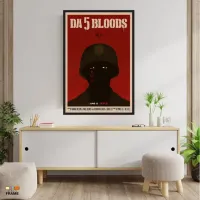 Quadro Poster Filme  Destacamento Blood (2020) - Foto 4