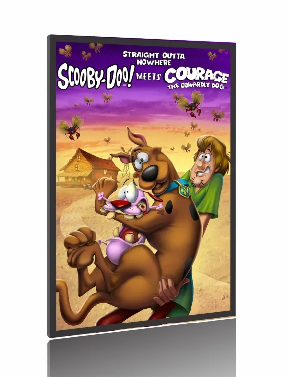 Quadro Poster Filme  Diretamente de Lugar Nenhum Scooby-Doo! Encontra Coragem (2021) Imagem
