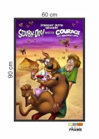 Quadro Poster Filme  Diretamente de Lugar Nenhum Scooby-Doo! Encontra Coragem (2021) - Foto 2