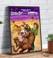 Quadro Poster Filme  Diretamente de Lugar Nenhum Scooby-Doo! Encontra Coragem (2021) - Foto 3