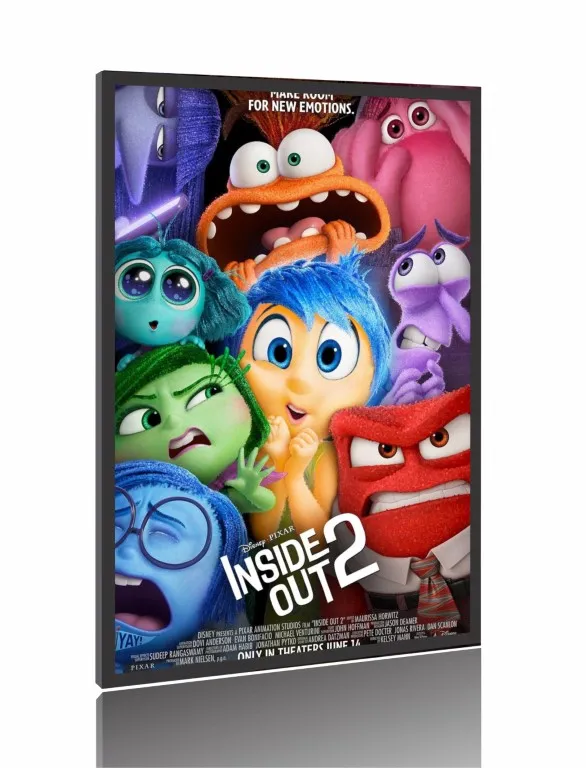 Quadro Poster Filme  Divertida Mente 2 (2024) Imagem