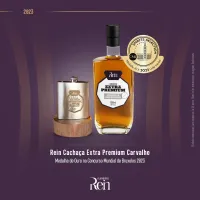 Cachaça Extra Premium  Envelhecida em Carvalho Rein 700ml - Foto 2
