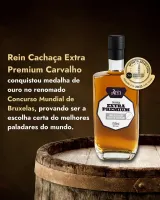 Cachaça Extra Premium  Envelhecida em Carvalho Rein 700ml - Foto 3