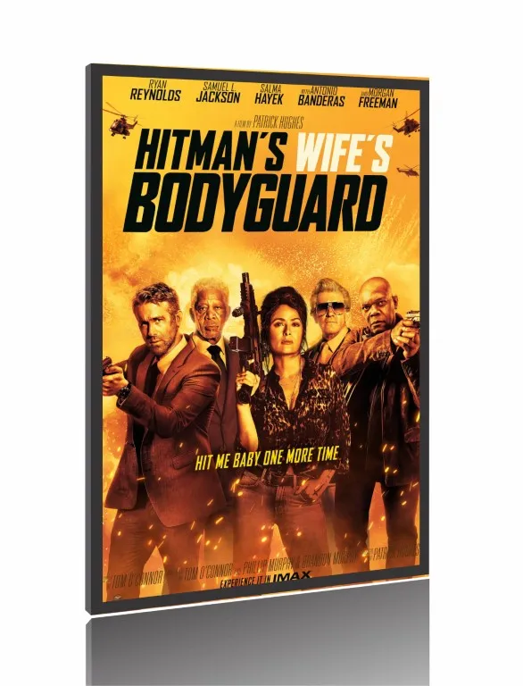 Quadro Poster Filme  Dupla Explosiva 2 E a Primeira-Dama do Crime (2021) Imagem