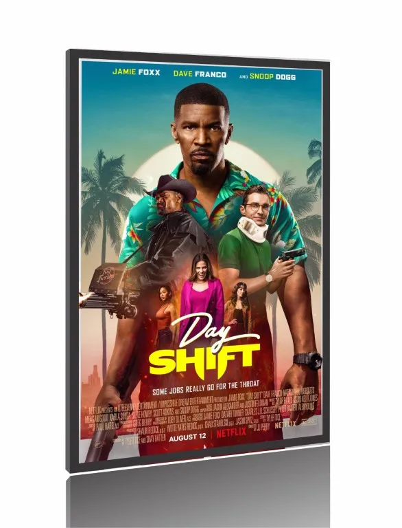 Quadro Poster Filme  Dupla Jornada (2022) Imagem