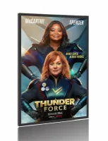 Quadro Poster Filme  Esquadrão Trovão (2021)