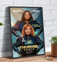 Quadro Poster Filme  Esquadrão Trovão (2021) - Foto 3