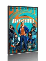 Quadro Poster Filme  Exército de Ladrões Invasão da Europa (2021)