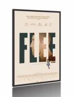 Quadro Poster Filme  Flee Nenhum Lugar Para Chamar de Lar (2021)