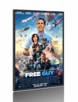 Quadro Poster Filme  Free Guy Assumindo o Controle (2021)