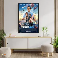 Quadro Poster Filme  Free Guy Assumindo o Controle (2021) - Foto 4