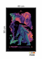 Quadro Poster Filme  Godzilla e Kong O Novo Império (2024) - Foto 2