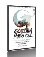 Quadro Poster Filme  Godzilla Minus One (2023)