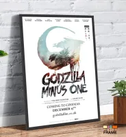 Quadro Poster Filme  Godzilla Minus One (2023) - Foto 3