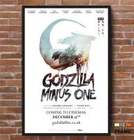 Quadro Poster Filme  Godzilla Minus One (2023) - Foto 5