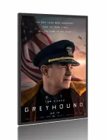 Quadro Poster Filme  Greyhound - Na Mira do Inimigo (2020)