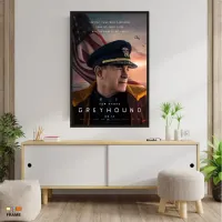Quadro Poster Filme  Greyhound - Na Mira do Inimigo (2020) - Foto 4