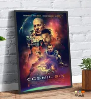 Quadro Poster Filme  Invasão Cósmica (2021) - Foto 3