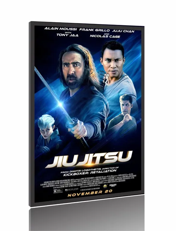 Quadro Poster Filme  Jiu Jitsu (2020) Imagem