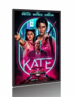 Quadro Poster Filme  Kate (2021)