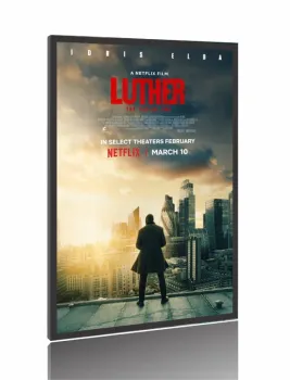 Quadro Poster Filme  Luther O Cair da Noite (2023)