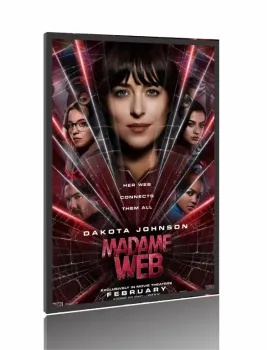 Quadro Poster Filme  Madame Teia (2024)