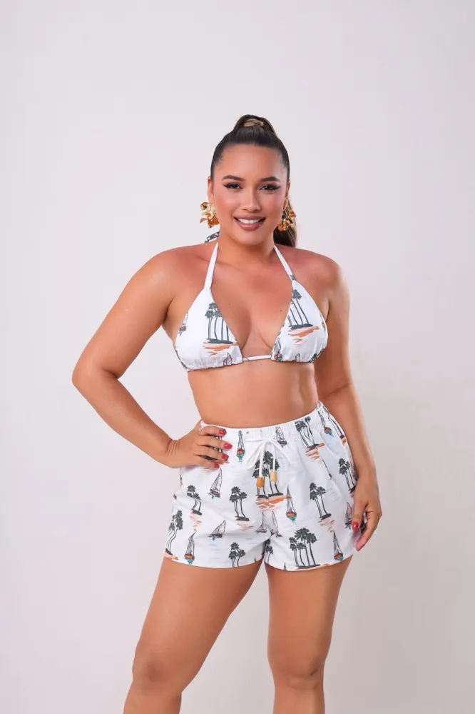 Short Feminino - Ilha Bela