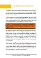 019 - História - A Formação dos Estados Modernos - Os Teóricos do Absolutismo - 7 º ano - PDF com 11 páginas - Foto 2