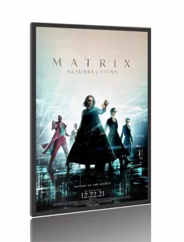 Quadro Poster Filme M01 Matrix Resurrections (2021)
