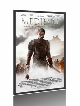 Quadro Poster Filme  Medieval (2022)