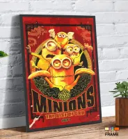 Quadro Poster Filme  Minions 2 A Origem de Gru (2022) - Foto 3