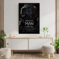 Quadro Poster Filme  Monstros do Homem (2020) - Foto 4