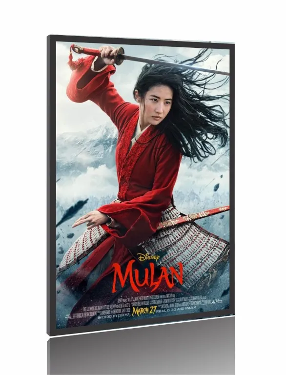 Quadro Poster Filme  Mulan (2020) Imagem