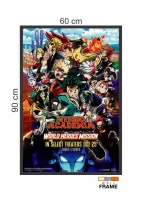 Quadro Poster Filme  My Hero Academia Missão Mundial de Heróis (2021) - Foto 2