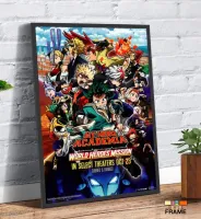 Quadro Poster Filme  My Hero Academia Missão Mundial de Heróis (2021) - Foto 3