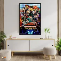 Quadro Poster Filme  My Hero Academia Missão Mundial de Heróis (2021) - Foto 4