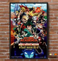 Quadro Poster Filme  My Hero Academia Missão Mundial de Heróis (2021) - Foto 5