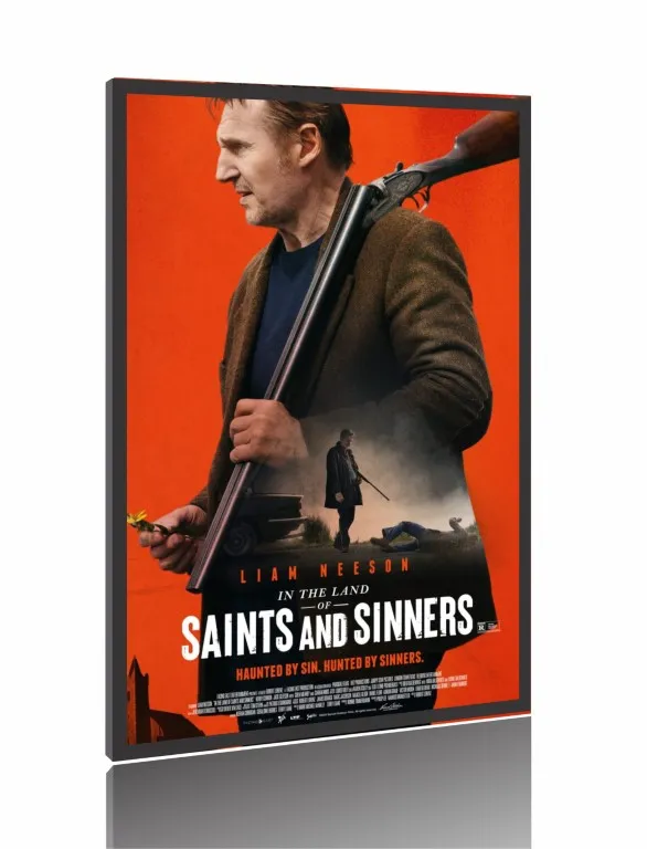 Quadro Poster Filme  Na Terra de Santos e Pecadores (2023) Imagem